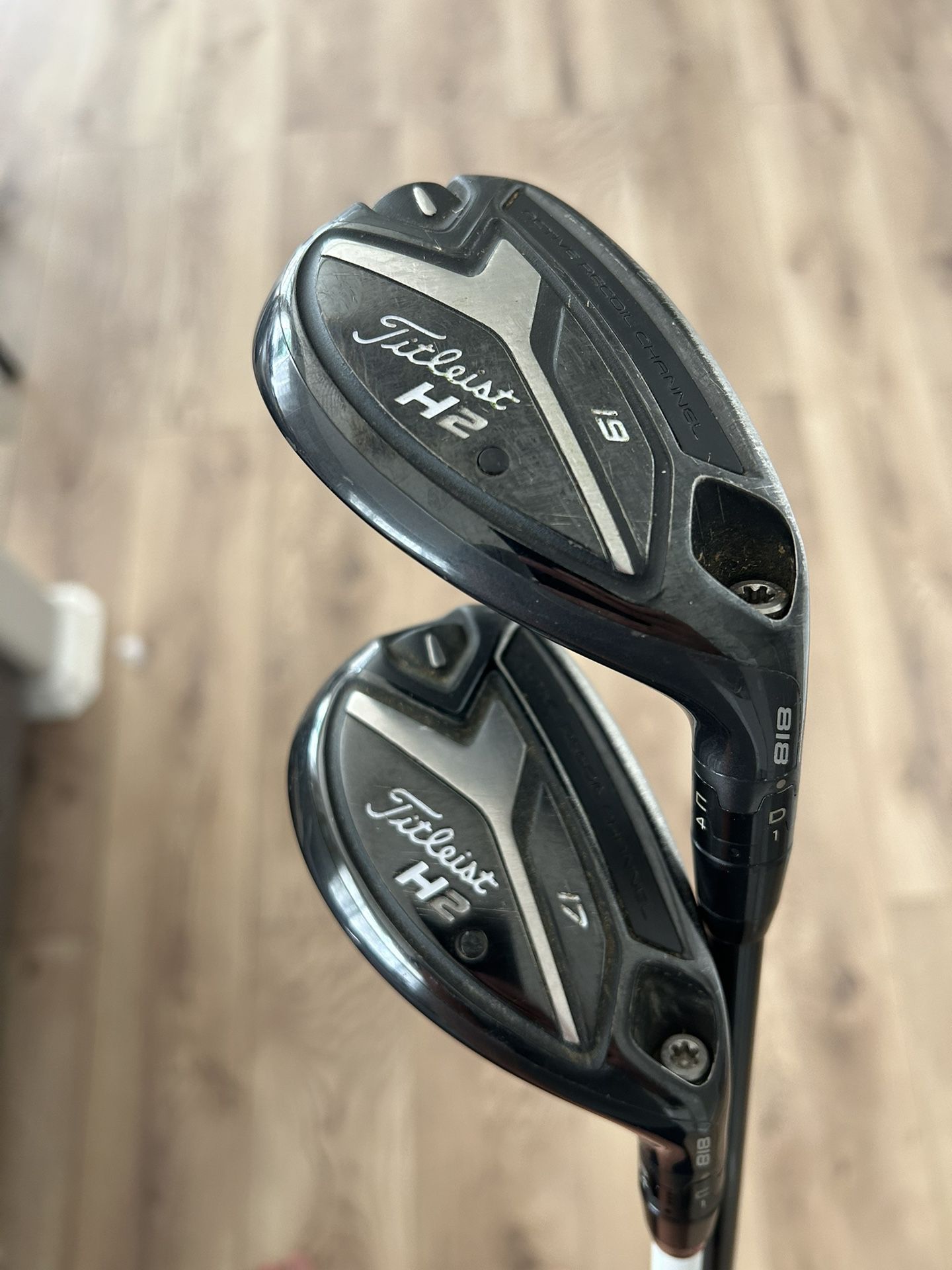 Titleist 818 H2 17* and 19* Hybrids for Sale in Littleton, CO