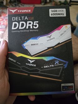 Delta rgb ddr5 16gb (2x8gb) 6000mhz