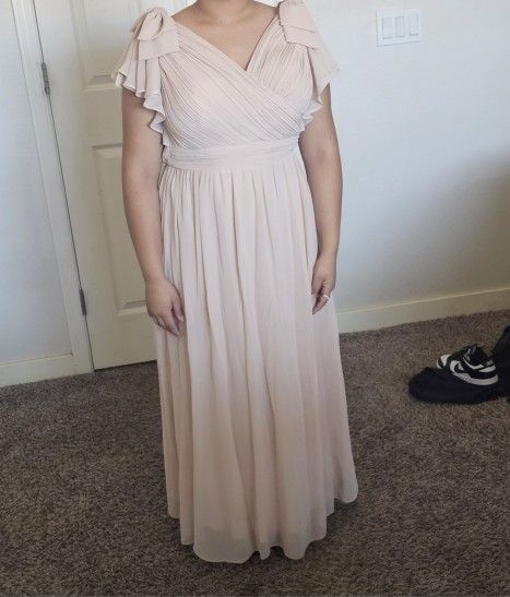 Blush Pink Long Dress