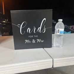 Gift Card Box Black 