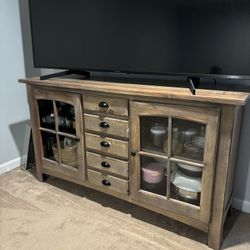 Wood Sideboard/Buffet TV Console/Stand 