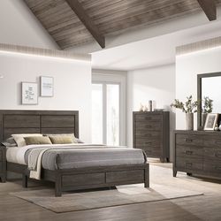 4 Pc Queen Size Bedroom Set