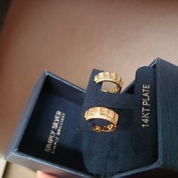 Women's Gold Plated Earrings$40firm