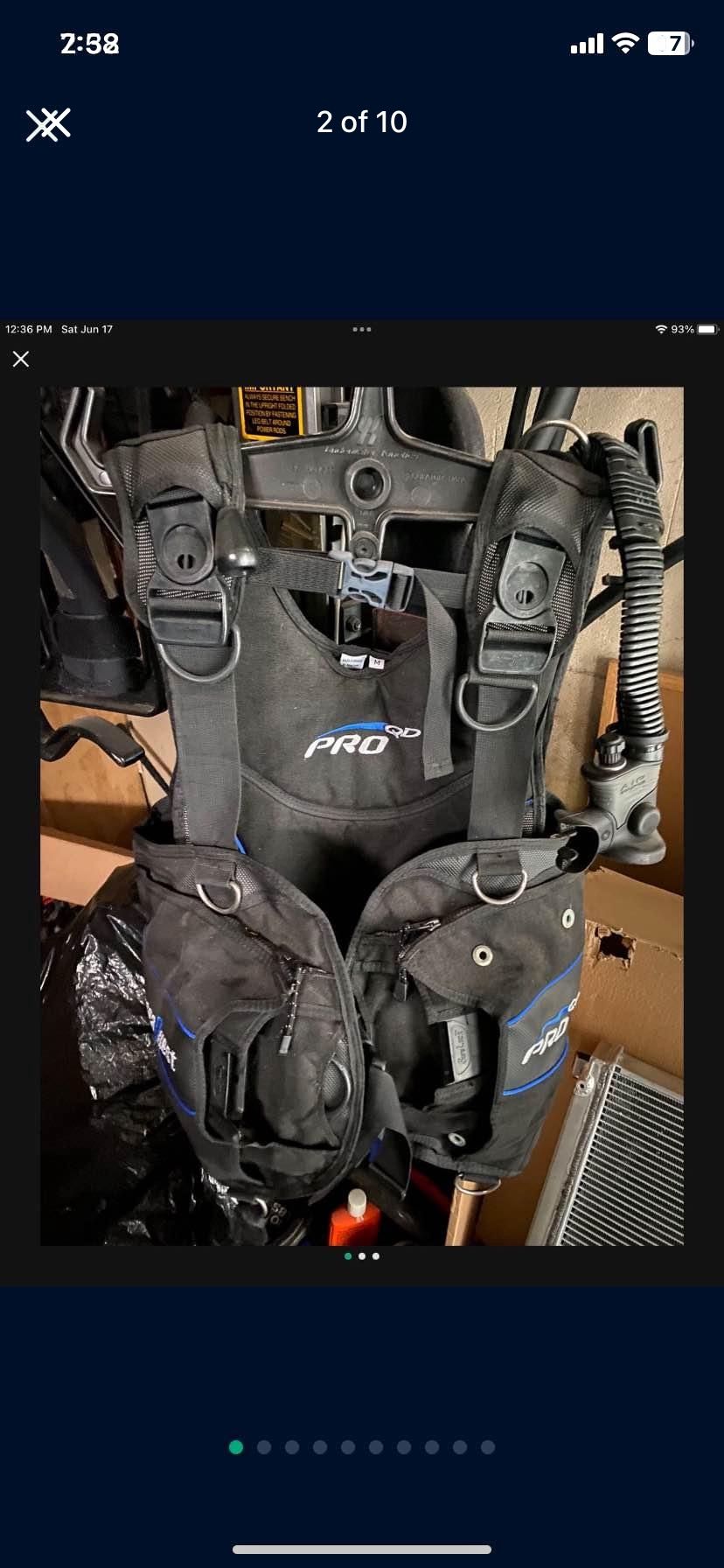 Scuba Gear - Men’s Medium