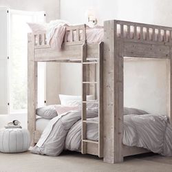Restoration Hardware Wooden Bunk Bed 