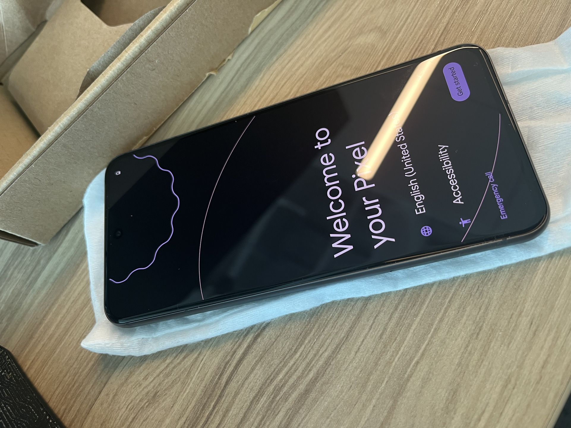 Pixel 8 Obsidian 128GB New Unlocked (warranty Replacement)