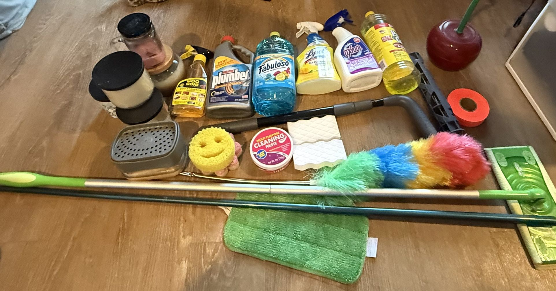 Assorted Cleaning Supplies