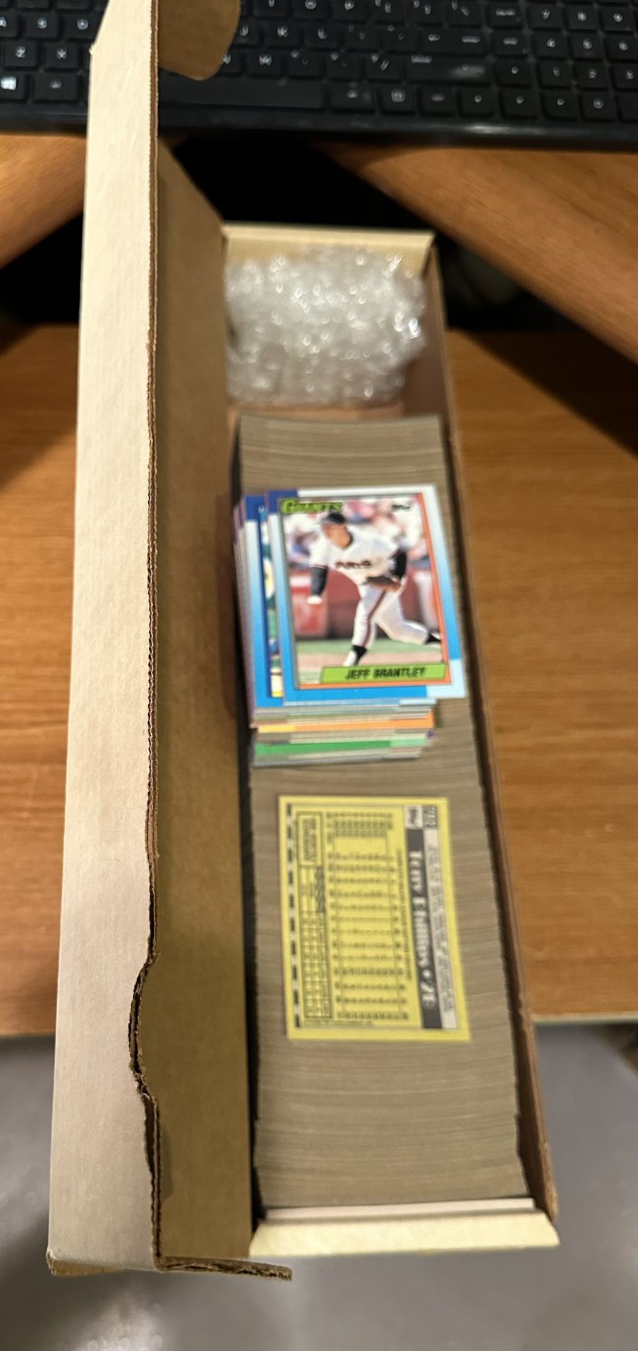 1990 Topps Hand Collated Baseball Card Set