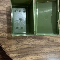 Vintage Sterling Recipe Box