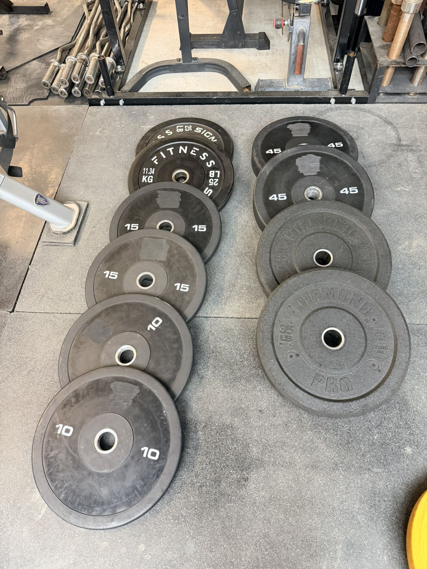 260lb Bumper Set