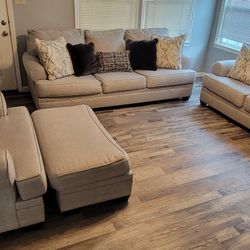 Antonlini Sofa, Loveseat, Chair and Ottoman 