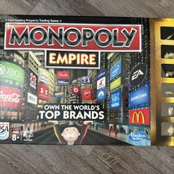 Monopoly Empire Board Game, Board Game, Monopoly 