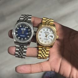 Date Just Gold And Silver 