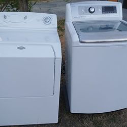 LG WASHER AND MAYTAG DRYER SET 