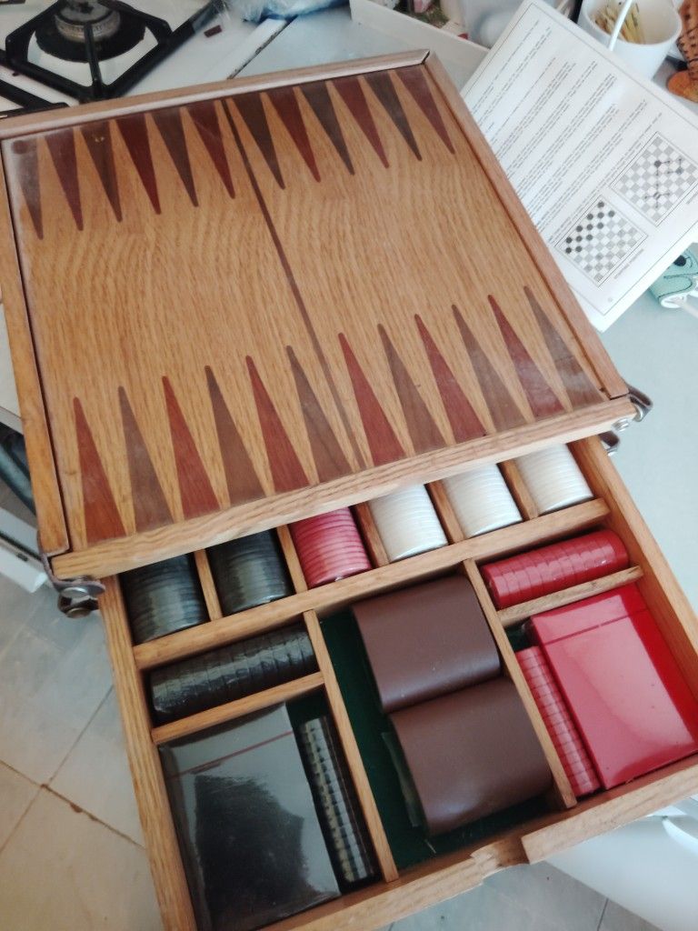 Vintage Backgammon Set