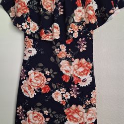 Elegant floral dress