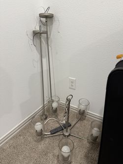 Chandelier And Island Lights 