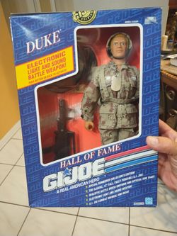 Vintage Sealed Hasbro G.I. Joe Hall Of Fame DUKE 12-Inch lite n sound Action Figure