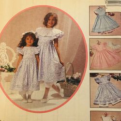 Vintage Kitty Benton Courmet Girls Dress Pants McCall's  4375 Pattern Sizes 5 Uncut