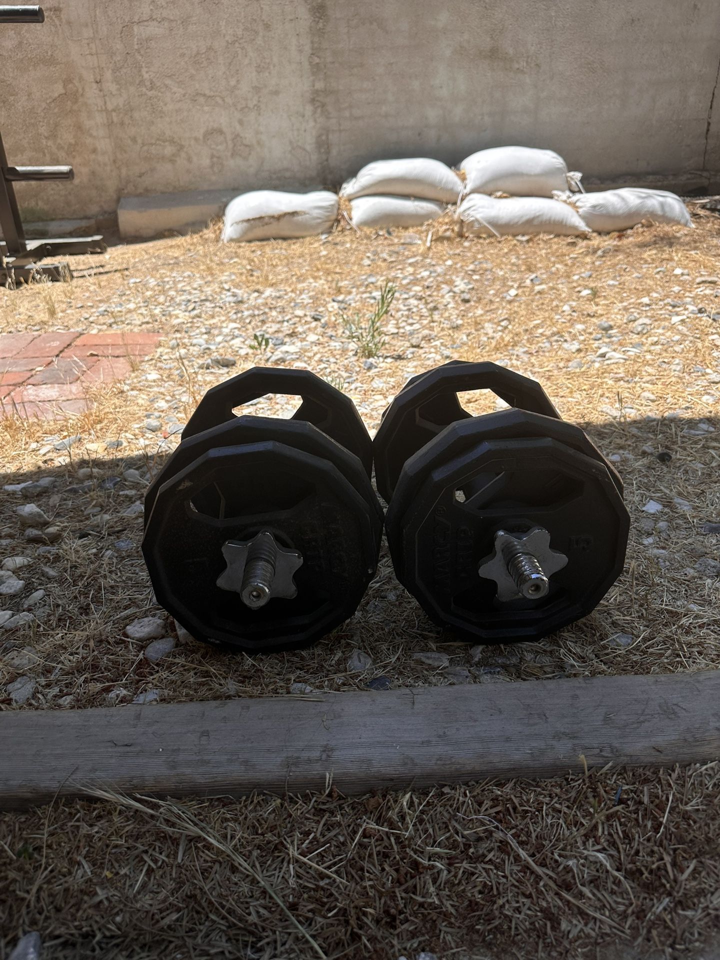 Adjustable Dumbbells – Up to 30 lbs Each – Great Condition! (Make an Offer)