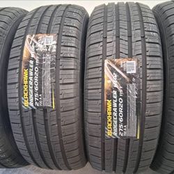 ( 4 TIRES  ) 275/60R20 BLACKHAWK HT 