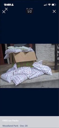 FREE Ice Packs!!