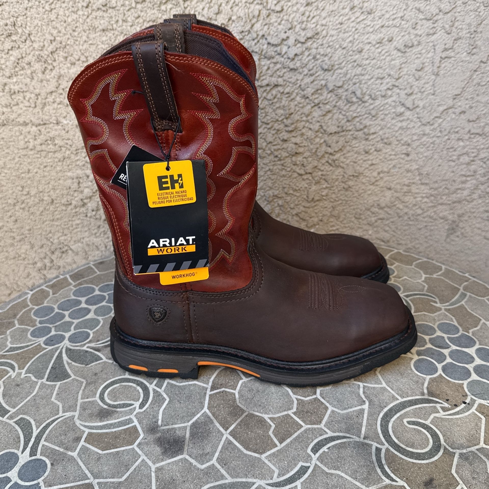 WORK BOOTS ARIAT SOFT TOE SIZE 9.5 MENS