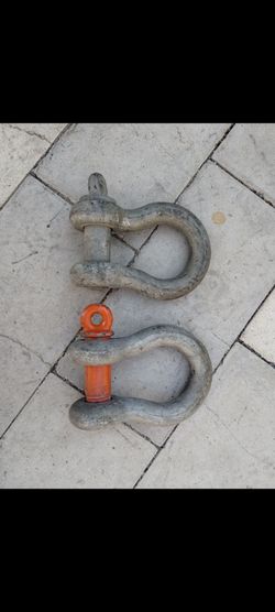Will and DWL screw pin anchors shackles tools