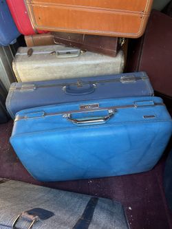 Vintage Suitcases Luggage 