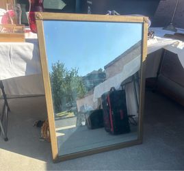 Large vintage mirror