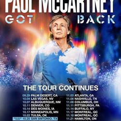 2 Tickets For Paul McCartney Through Ticketmaster 
