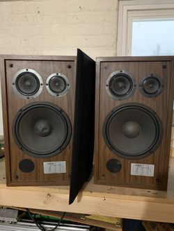 Vintage Fischer speakers