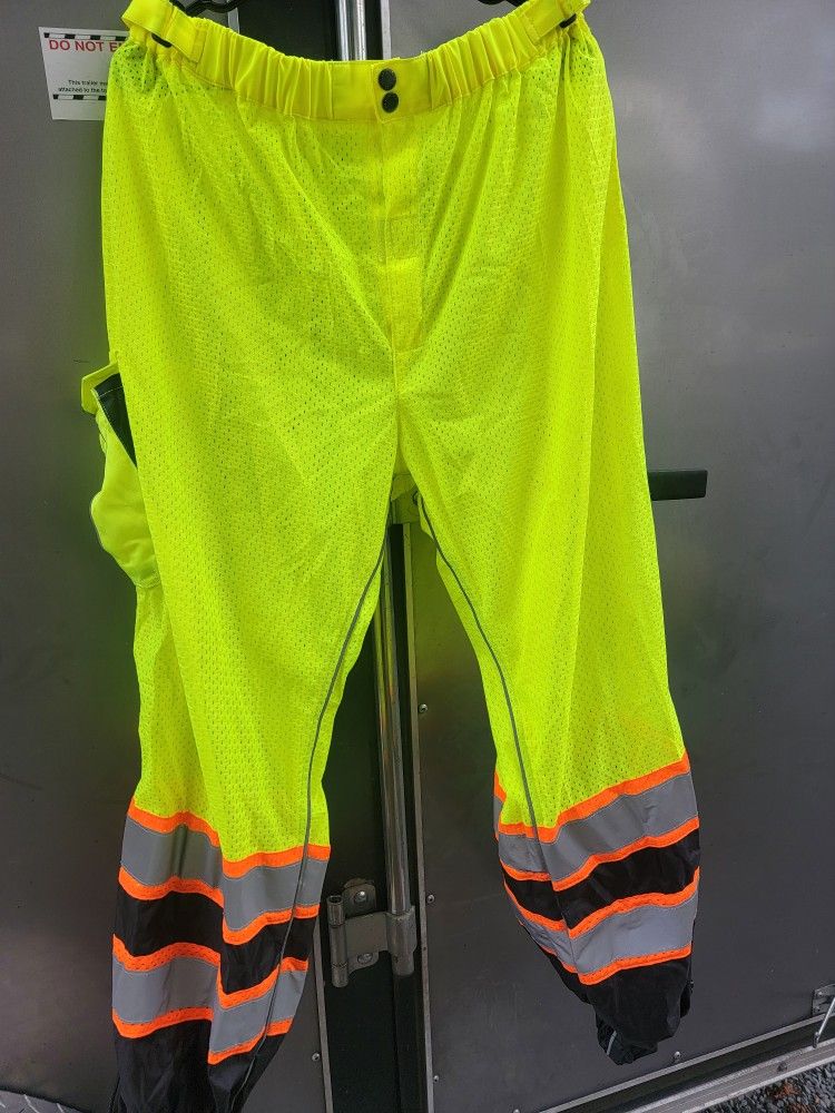 ML Kishigo 3118 Brilliant Lime Mesh Pants