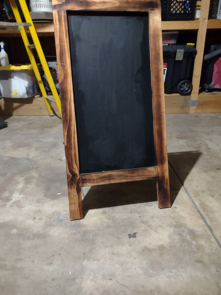Easel, Chalk Board