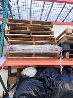 Wood pallets