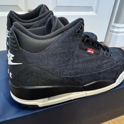 Jordan 3 Retro  Levi’s Indigo Size 10.5 IN HAND *NOW*  Pick up today