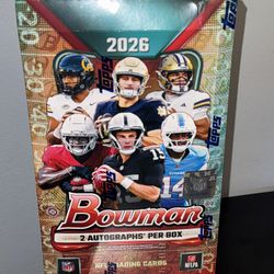 2026 Bowman Football Hobby Box