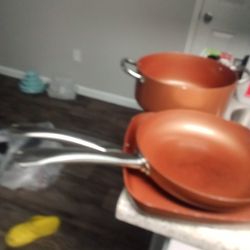 Three Nonstick Pans