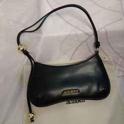 Jacquemus Black Tote Zipper shoulder bag