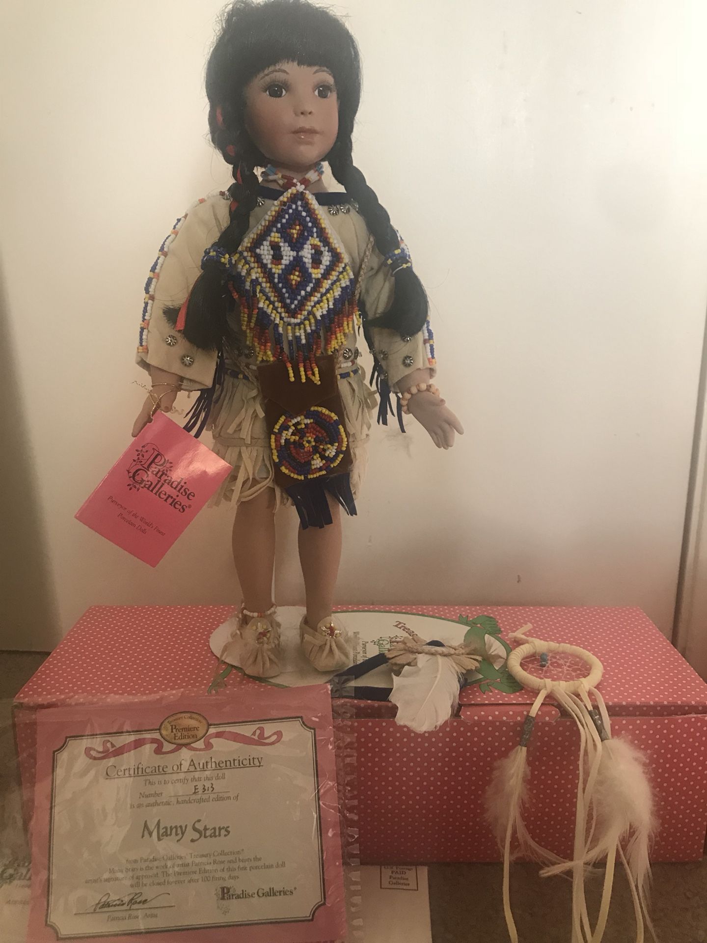 Authentic Paradise Galleries porcelain doll