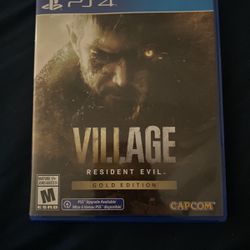 Resident Evil Village Gold Addition For The PS4