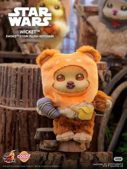 Ewok wicket keychain plush