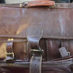 Leather Messenger Bag