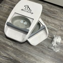 Pet Feeder Microchip Automatic Cat Bowls $60