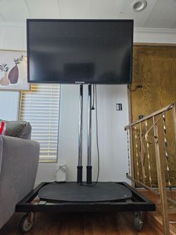 TV  & Rolling TV Stand