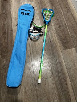 STX 6000 Girls Lacrosse stick mask / bag