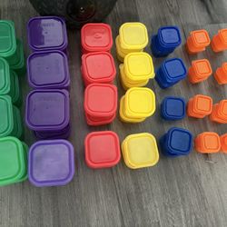 7 Sets Of Beach Body/ BODi Food Portion Containers