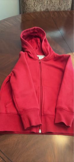Kids red hoodie extra small