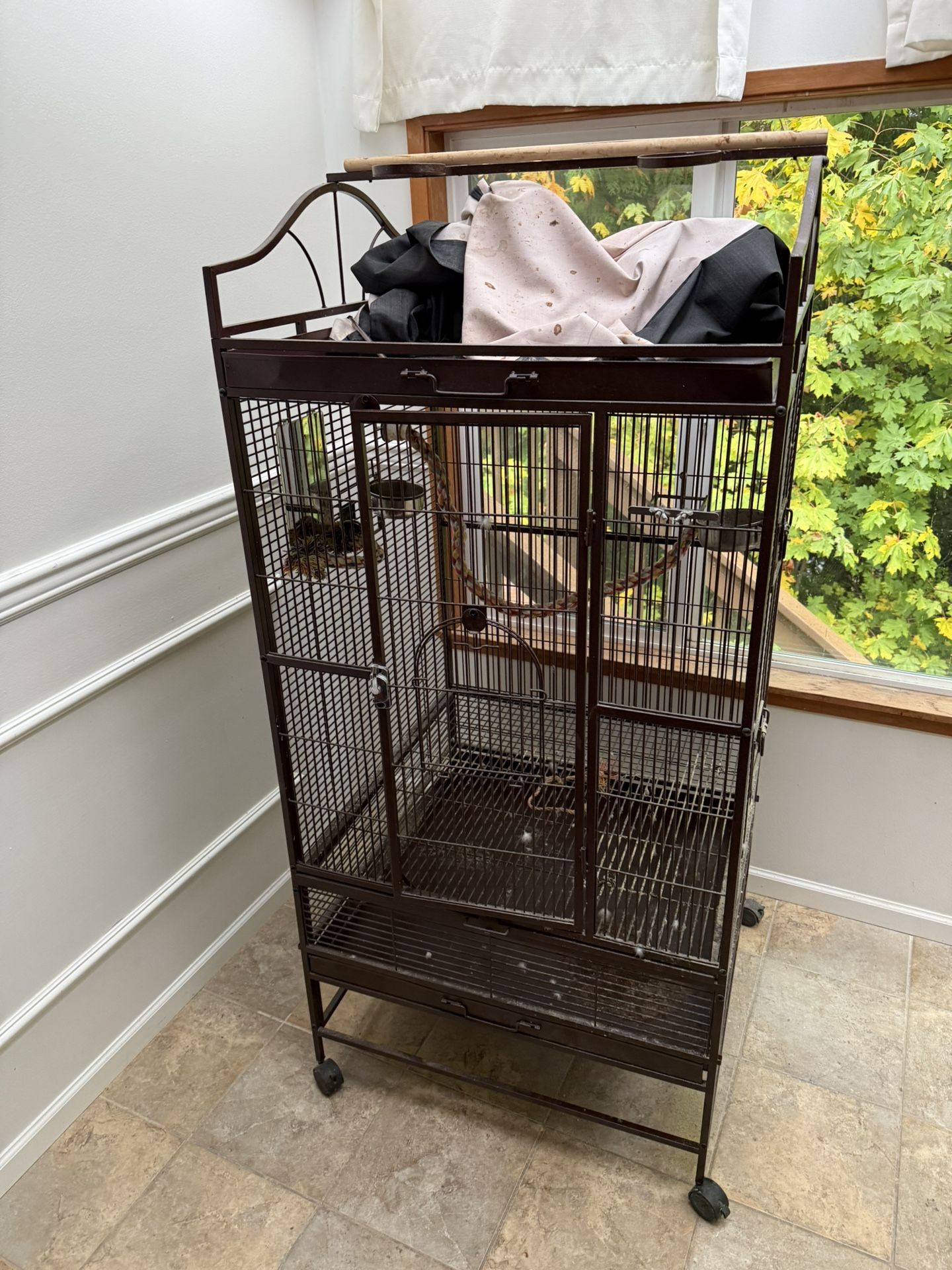 Large bird cage