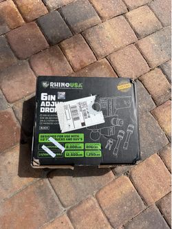 RhinoUSA 6” drop hitch